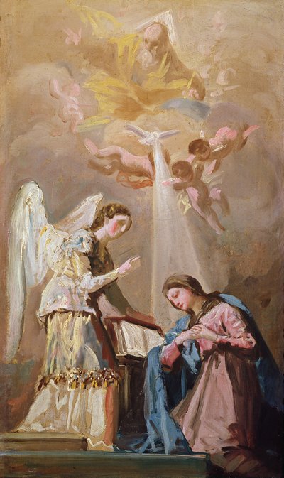 The Annunciation by Francisco de Goya